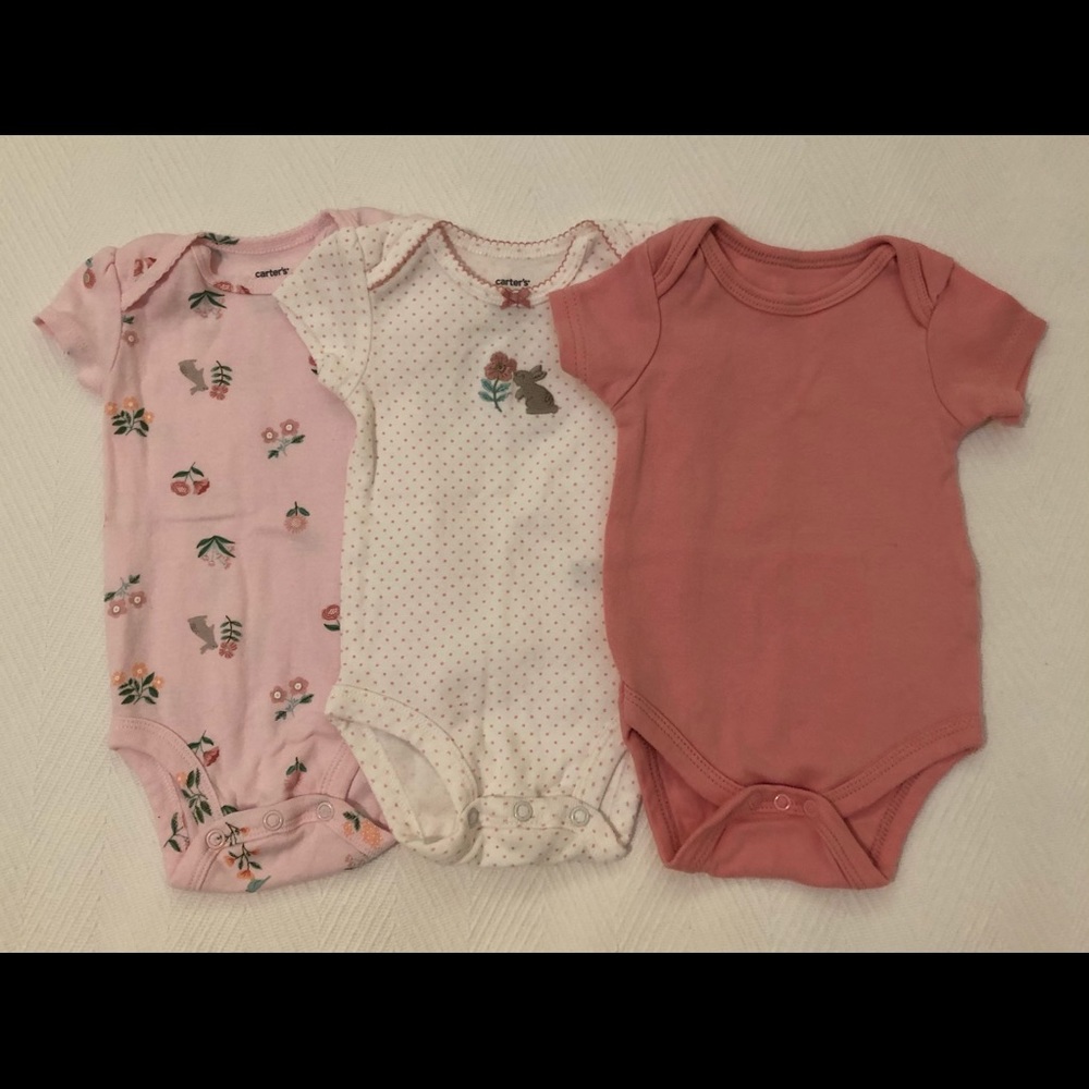 Spring onesies set of 3